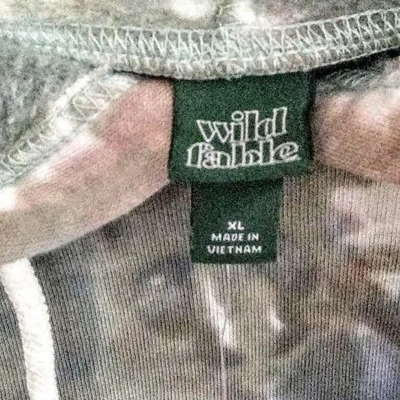 Women's Cropped Hoodie Wild Fable Tye Dye XL - Picture 3 of 7